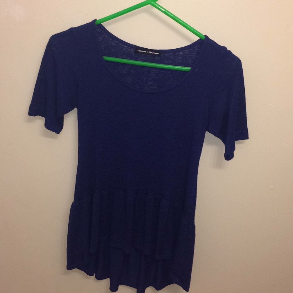Royal Blue Knit Tunic
